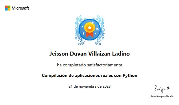 Compilación de aplicaciones reales con Python