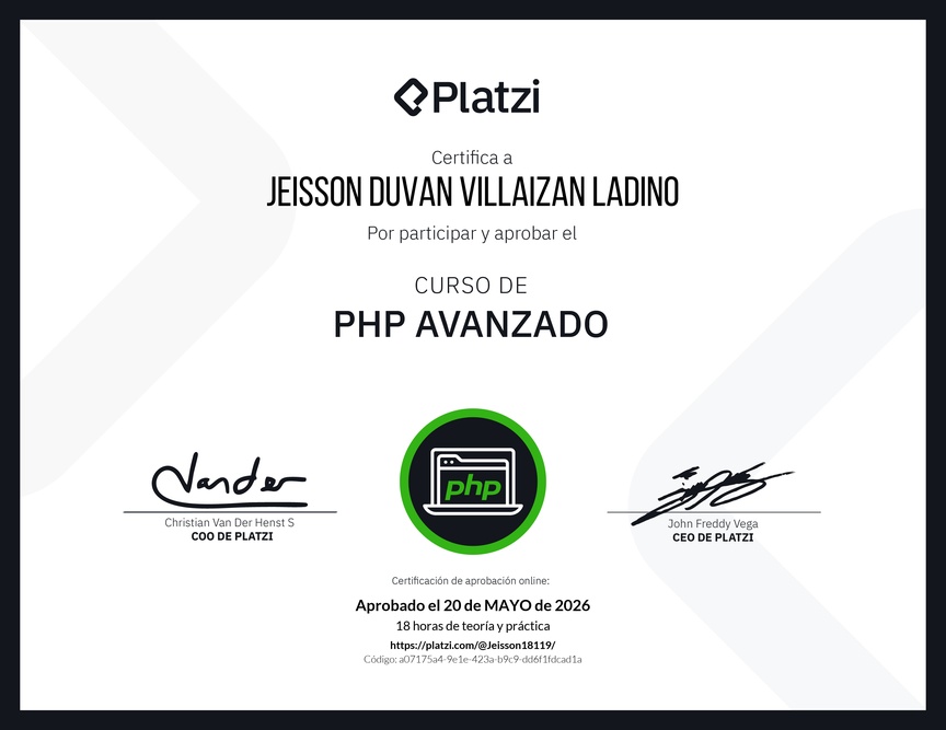 Curso de PHP Avanzado