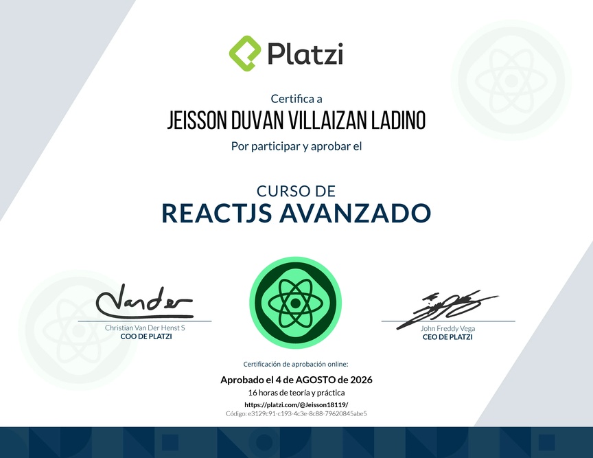 Curso de React Avanzado